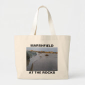石のトートバックのMARSHFIELD ラージトートバッグ (正面)
