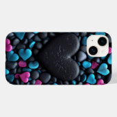 石のハート Case-Mate iPhoneケース (裏面 (横))