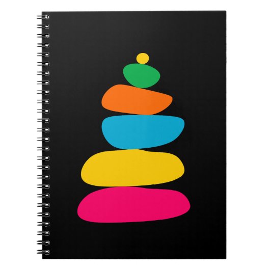 石のバランス ノートブック (正面)