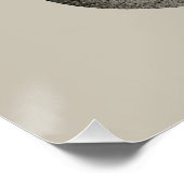 石のバランス – モダン抽象芸術ミニマリスト ポスター (コーナー)