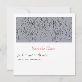 石のバラ日付の保存 セーブザデート