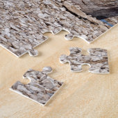 石のパズルが付いているマキナック橋 ジグソーパズル (側面)