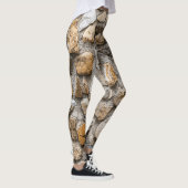 石のパターン、自然石 レギンス (右)