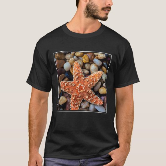 石のヒトデ Tシャツ (正面)