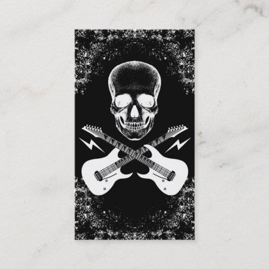 石のプロフィールカード 名刺 (正面)