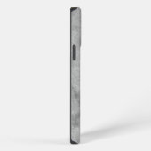 石のペイントテクスチャ背景 iPhoneケース (右側面)