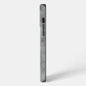 石のペイントテクスチャ背景 iPhoneケース (左側面)