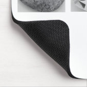 石のペーパーはさみのマウスパッド マウスパッド (コーナー)