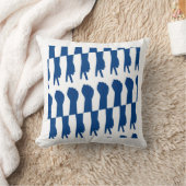 石のペーパーはさみ クッション (ブランケット)