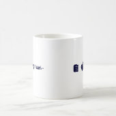石のペーパー散弾銃 コーヒーマグカップ (中央)
