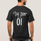 石のマフィア Tシャツ (裏面)