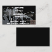 石のミュージシャン 名刺 (正面/裏面)