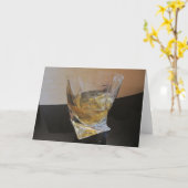 石のメッセージカードでスコットランド カード (黄色い花)