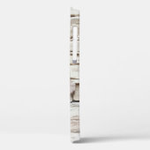 石のモダンレンガ壁のパターン背面 Case-Mate iPhoneケース (裏面 / 左)