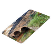 石の三重アーチ橋 マグネット (左側)