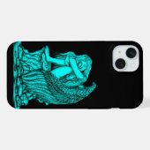 石の上の眠る天使 iPhoneケース (裏面横)