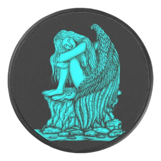 石の上の眠れる天使 アイスホッケーパック (正面)