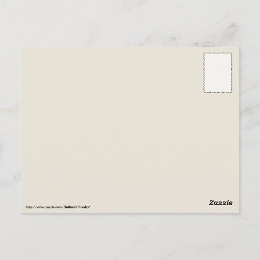 石の中の剣 ポストカード (裏面)