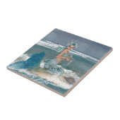 石の人魚 タイル (側面)