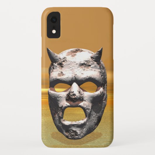 石の仮面 Case-Mate iPhoneケース (裏面)