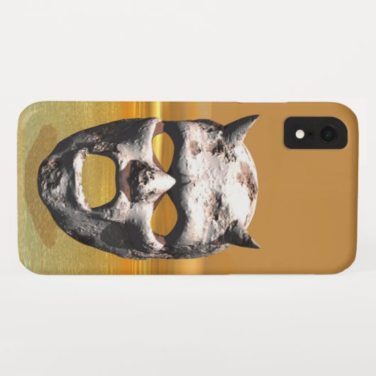石の仮面 Case-Mate iPhoneケース (裏面(横))