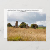 石の円アルラン島 ポストカード (正面/裏面)