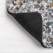 石の写真付きパッド マウスパッド (コーナー)