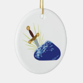 石の剣 セラミックオーナメント (右)