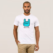 石の印手メンズティー Tシャツ (正面フル)
