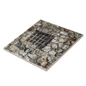 石の壁の窓 タイル (側面)