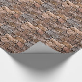 石の壁 ラッピングペーパー (角)