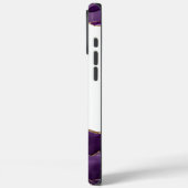 石の宝石瑪瑙パープルiPhone Case-Mate iPhoneケース (裏面 / 左)