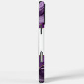 石の宝石瑪瑙パープルiPhone Case-Mate iPhoneケース (裏面 / 右)