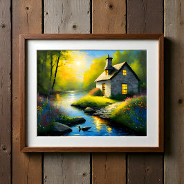 石の家と川2 ポスター