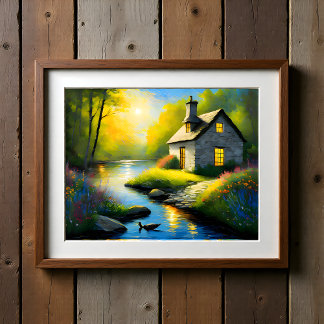 石の家と川2 ポスター