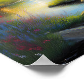 石の家と川2 ポスター (角)