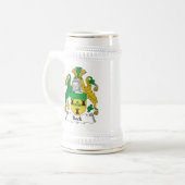 石の家紋 ビールジョッキ (正面左)