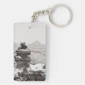 石の寺院 キーホルダー (裏面)