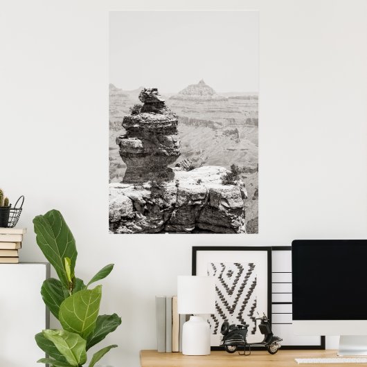 石の寺院 ポスター (ホームオフィス)