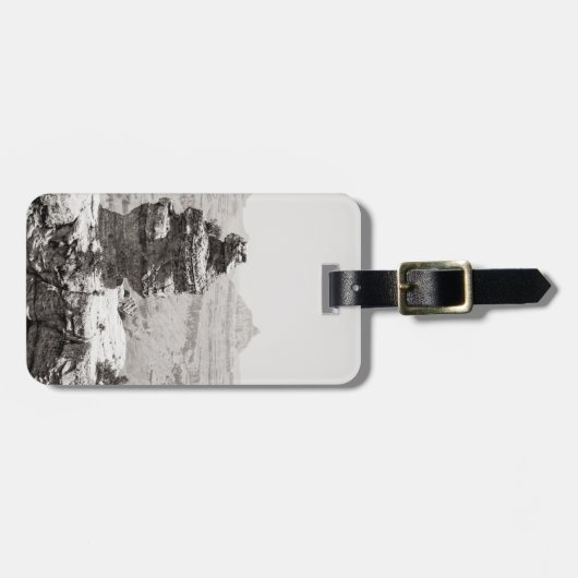 石の寺院 ラゲッジタグ (正面横)