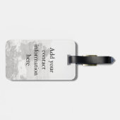 石の寺院 ラゲッジタグ (裏面横)