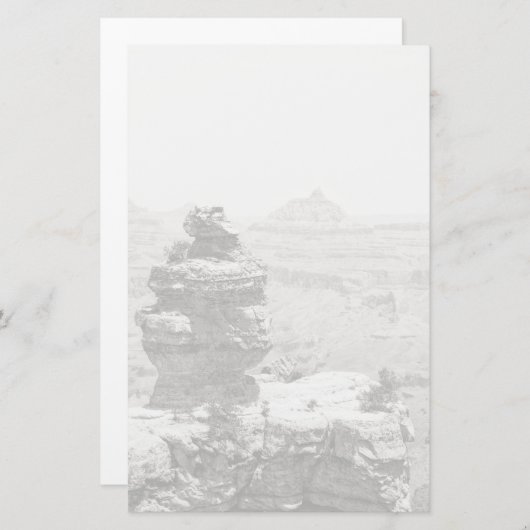 石の寺院 便箋 (正面/裏面)