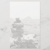 石の寺院 便箋 (正面)