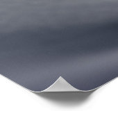 石の小石の水の静かな平和 ポスター (角)