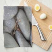 石の小石 キッチンタオル (四つ折り)