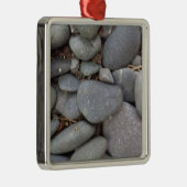 石の小石 メタルオーナメント (右)