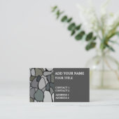 石の小石 名刺 (スタンド正面)