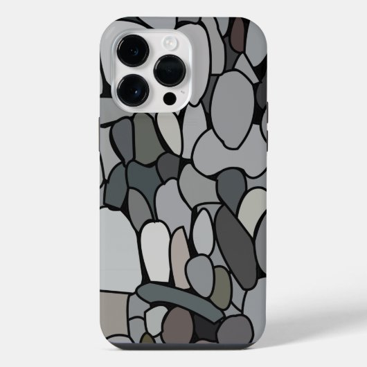石の小石 iPhoneケース (裏面)