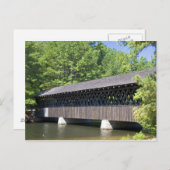 石の山で覆われた橋の石 ポストカード (正面/裏面)