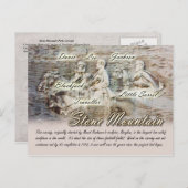 石の山の彫刻,ジョージア ポストカード (正面/裏面)